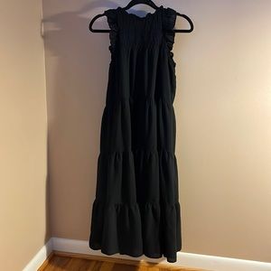 Black Midi Dress Size S